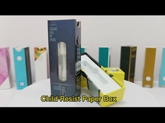 Cassa per cartucce di sigarette a bottone a prova di bambino per cartucce di sigarette 510