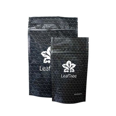 Imballaggio di erba di Mylar con cerniera a prova di bambini Materiale di plastica di qualità alimentare per la conservazione a lungo termine
