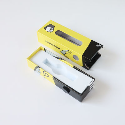 Cartuccia per vapori in cartone a colori personalizzati 1 ml 510 scatola di imballaggio per vaporizzatore