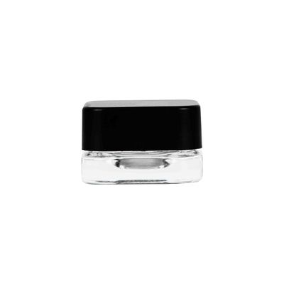 Confezione di  da 3 g 5 g 9 g Barattolo di vetro concentrato CRC rotondo e quadrato Barattolo da 5 ml Barattolo Dab da 9 ml Resistente ai bambini