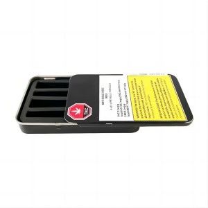 Preroll convenienti Cigarota Stagno metallico di latta per un deposito duraturo e elegante