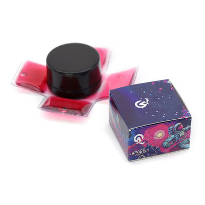 3ml 5ml 7ml 9ml Piccolo Dab Live Rosin Hash Vetro per Confezionamento Concentrato Olio Barattolo con Chill Pack Gel Cold Pack Ice Packs Scatola di Carta