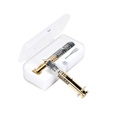 Tuffatore d'argento dell'oro della siringa 1ml della serratura di Luer del tuffatore del metallo della  delle siringhe di vetro dell'olio