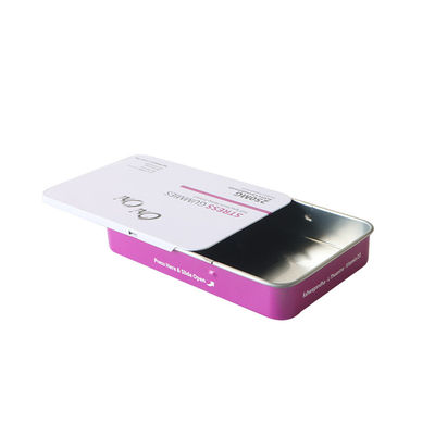 Bambino Tin Containers Sliding Preroll Tins commestibile resistente