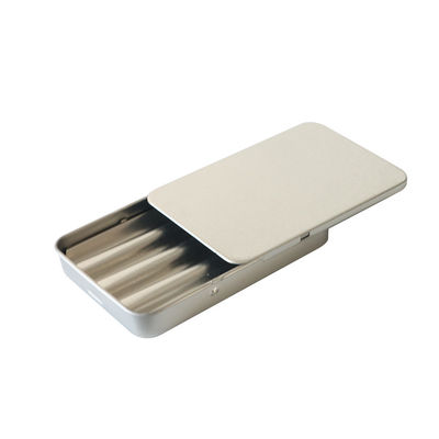 Bambino riciclabile Tin Box Slide Lid  resistente che imballa pre le latte del rotolo