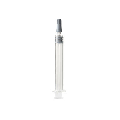 Siringa della serratura di vetro 3ml Luer di slittamento di Luer riutilizzabile per olio puro