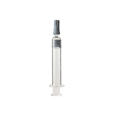 Siringa di vetro 2.25ml della serratura sterile riutilizzabile di Luer per l'olio della canapa CBD