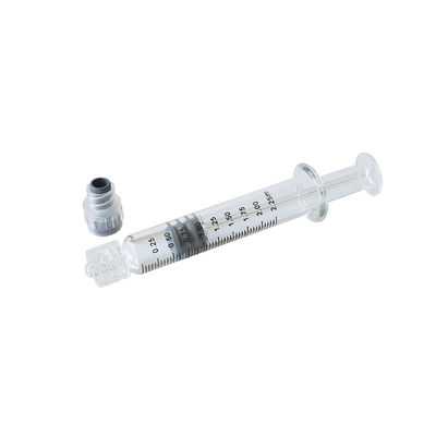 siringa della serratura di Luer dell'olio della  2.25ml con la prova della perdita del cappuccio