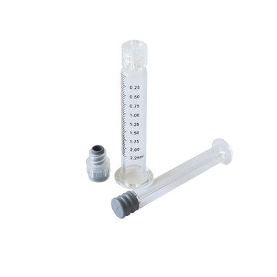 Siringa di vetro dell'olio della  CBD di Prefillable della siringa della serratura di Luer di slittamento di Luer