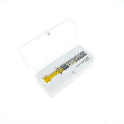 Siringhe colorate del concentrato della canapa CBD delle siringhe 1ml della serratura di Luer del tuffatore