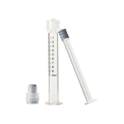 Siringa di vetro medica della siringa 3ml della serratura di Prefillable Luer del grado per l'olio della  CBD