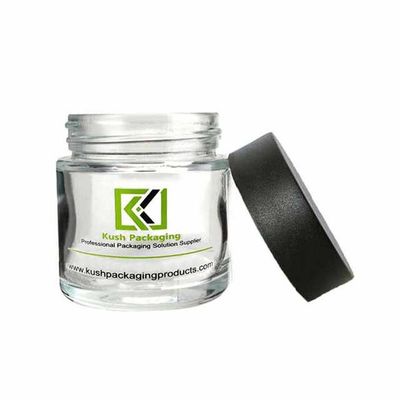 Resistente ai bambini CR Custom Weed Pack Glass 1oz 2oz 3oz 4oz 5oz Weed Jar