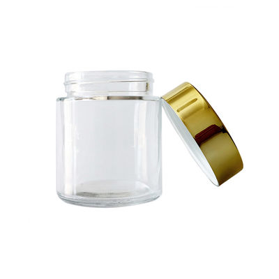 Vaso di erba in vetro di prima qualità con design a lato retto, con certificazione CR, vaso a prova di bambino 1 oz 2 oz 3 oz 4 oz 5 oz