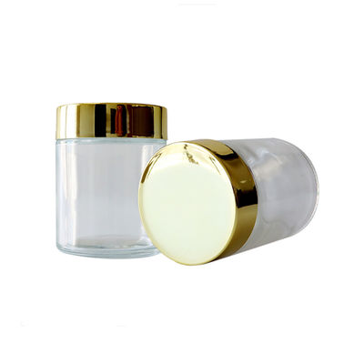 Vaso di erba in vetro di prima qualità con design a lato retto, con certificazione CR, vaso a prova di bambino 1 oz 2 oz 3 oz 4 oz 5 oz