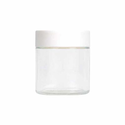 Vaso di erba in vetro di prima qualità con design a lato retto, con certificazione CR, vaso a prova di bambino 1 oz 2 oz 3 oz 4 oz 5 oz