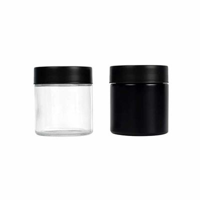 Vaso di erba in vetro di prima qualità con design a lato retto, con certificazione CR, vaso a prova di bambino 1 oz 2 oz 3 oz 4 oz 5 oz