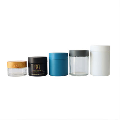 Vaso di vetro antiodore Vaso a tenuta stagna di fiori di  3 oz 4 oz 5 oz Vaso di contenuto per erba