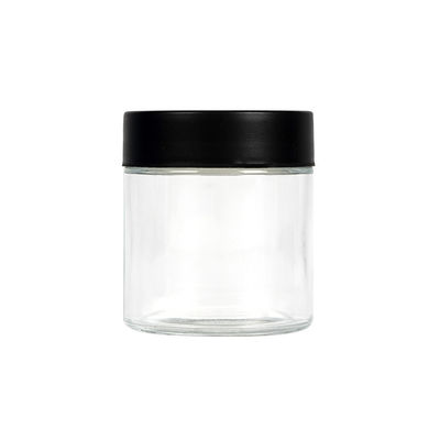 barattolo di vetro D60 * dimensione dell'erbaccia di capacità 3oz/90ml di H52 millimetro