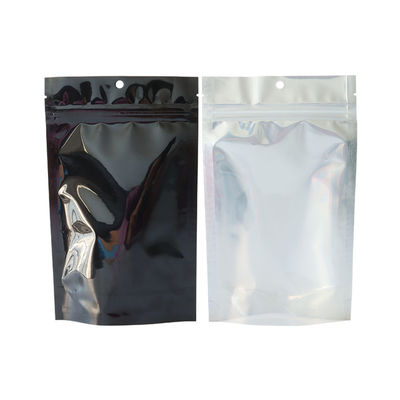 Clear Black diserba il sacchetto d'imballaggio dell'erbaccia del dispensario della borsa 1/2 oncia di Mylar