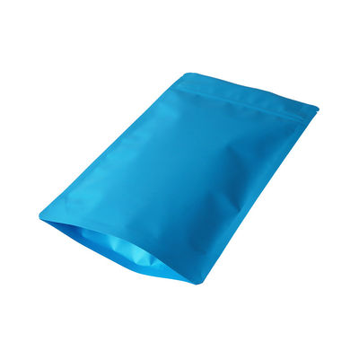 Ingrosso Blu Bianco Nero Resistente ai bambini Ziplock Mylar Weed Bags Imballaggi a prova di bambini