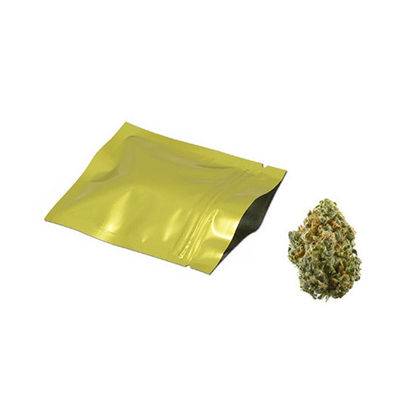 Imballaggio di erba di Mylar con cerniera a prova di bambini Materiale di plastica di qualità alimentare per la conservazione a lungo termine