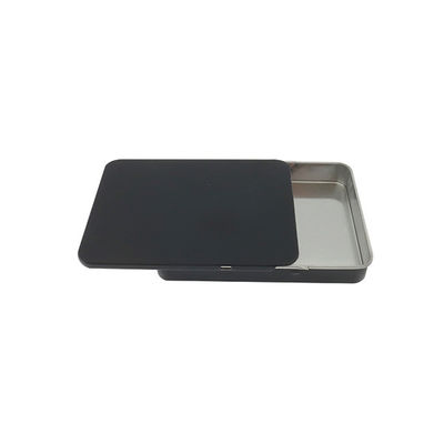 La cassa nera 5pcs del supporto unito del metallo pre rotola la  Tin Box rettangolare