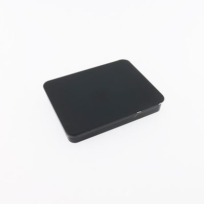 La cassa nera 5pcs del supporto unito del metallo pre rotola la  Tin Box rettangolare