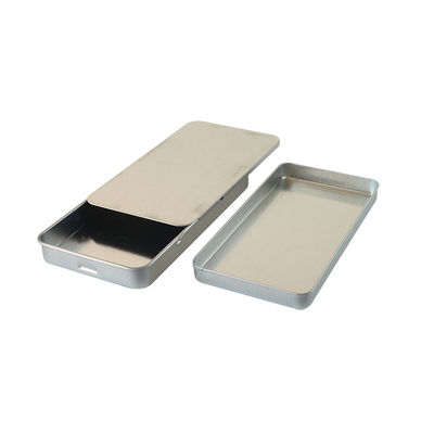 Bambino rettangolare Tin Box With Metal Insert resistente della