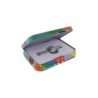 Cartuccia resistente del coperchio a cerniera del bambino che imballa Tin Recyclable Metal Joint Box