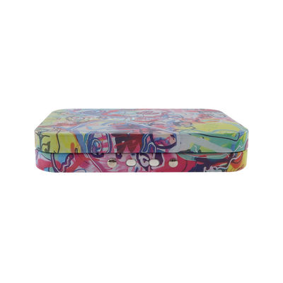 Cartuccia resistente del coperchio a cerniera del bambino che imballa Tin Recyclable Metal Joint Box