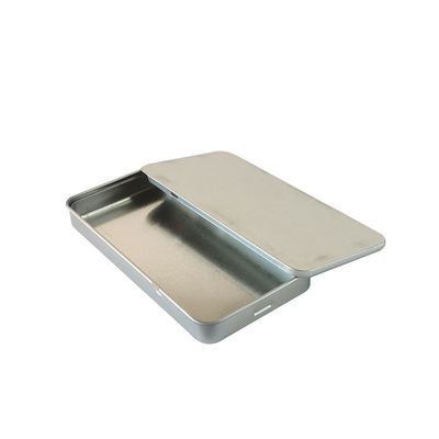 Bambino rettangolare Tin Box With Metal Insert resistente della