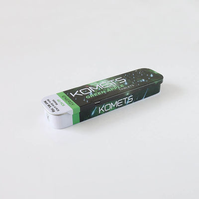 Bambino superiore Tin Box For Vape Cartridge resistente dello scorrevole rettangolare portatile