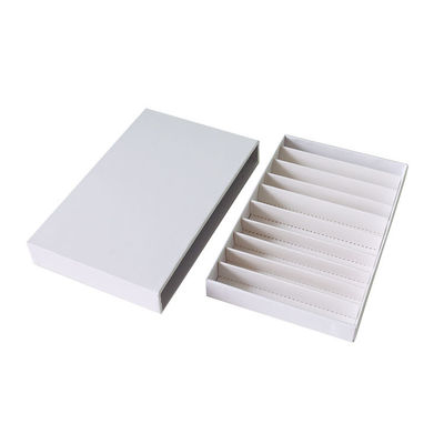 Del cassetto del cartone della carta abitudine del contenitore di rotolo pre stampata per i coni 3-12pcs