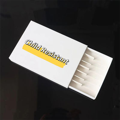 Contenitore rettangolare di carta da sigarette di Prerolls con superficie regolare