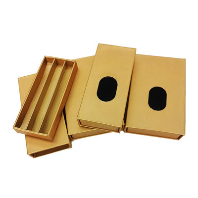 Del cassetto del cartone della carta abitudine del contenitore di rotolo pre stampata per i coni 3-12pcs