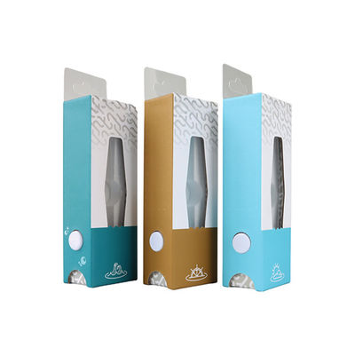 Scatola d'imballaggio su ordinazione di Logo Printing Vaping Cartboard Cartridge che spedisce dall'aria/mare/da preciso