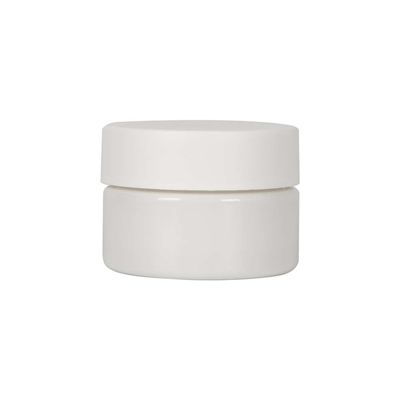 Rivestimento di plastica resistente del collo del barattolo 53-400 dell'erbaccia 2Oz del bambino bianco nero