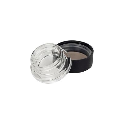 Bottone di vetro bianco concentrato con tappo a vite CR Chiaro Blach Bottone di cera personalizzato