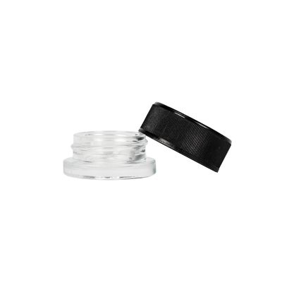 Imballaggio in bottiglia di vetro a forma rotonda da 5 ml e 9 ml per olio concentrato di