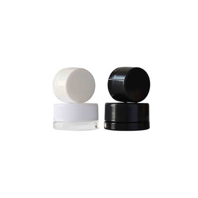 Barattolo di vetro del concentrato su ordinazione di colore 9ml 5ml con il coperchio resistente della vite del bambino