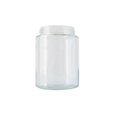 Barattolo di vetro innocuo per i bambini del grande coperchio di bambù di dimensione 18oz per il fiore di CBD