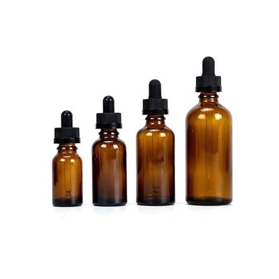 bottiglie del contagoccia di tintura del vetro da bottiglia dell'olio di 5ml 10ml CRC THC
