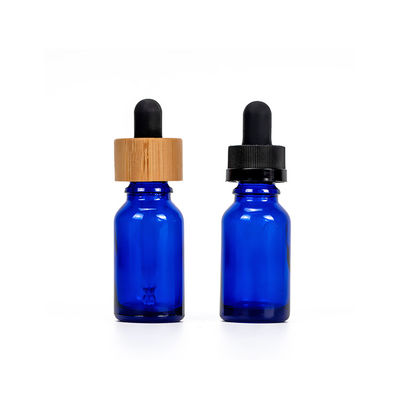 Bottiglia per gocciolante di vetro da 30 ml Bottiglia a prova di bambini 15 ml Bottiglia per gocciolante di olio essenziale 50 ml 100 ml
