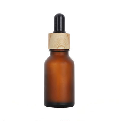 Bottiglia per gocciolante di vetro da 30 ml Bottiglia a prova di bambini 15 ml Bottiglia per gocciolante di olio essenziale 50 ml 100 ml