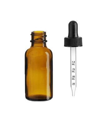 Liquidi dell'olio E di Amber Dropper Bottle For canabiss di vetro innocui per i bambini