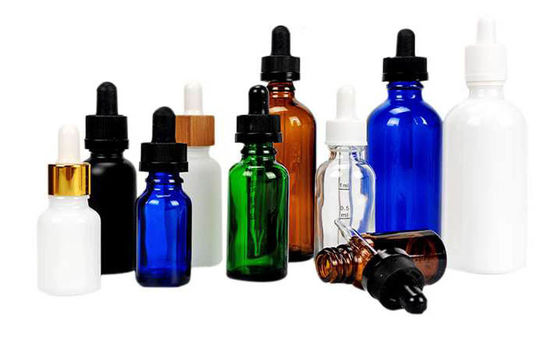 Bottiglia a goccia personalizzata per olio essenziale 15ml 30ml 50ml Bottiglia di vetro del siero a prova di bambini