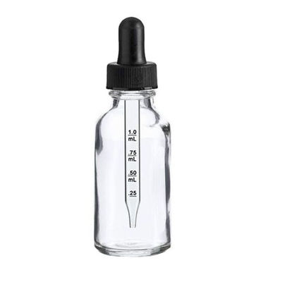 Bottiglia per gocciolante di vetro da 30 ml Bottiglia a prova di bambini 15 ml Bottiglia per gocciolante di olio essenziale 50 ml 100 ml