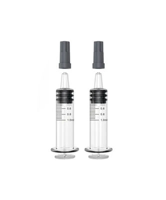 L'olio di CBD concentra la siringa di vetro di slittamento di Luer della siringa della serratura di Luer