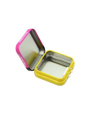 Quadrato resistente Tin Box Food Grade Metal Tin For Candy Mint del bambino