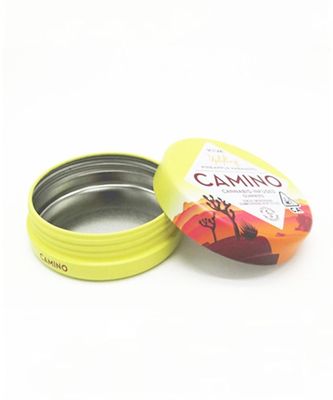 Imballaggio gommoso resistente dei prodotti di Tin Boxes With Lids CBD del giro del bambino